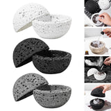 Maxbell Fireless Aroma Diffuser Stone Home Decoration for Indoor Bedroom Living Room white