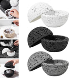 Maxbell Fireless Aroma Diffuser Stone Home Decoration for Indoor Bedroom Living Room white