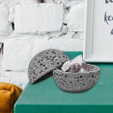 Maxbell Fireless Aroma Diffuser Stone Home Decoration for Indoor Bedroom Living Room gray