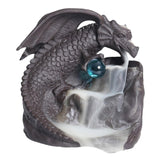 Maxbell Backflow Incense Burner Dragon Statue Aroma Ornament for Indoor Table Office