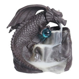 Maxbell Backflow Incense Burner Dragon Statue Aroma Ornament for Indoor Table Office