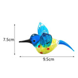 Maxbell Bird Figurine Collection Tabletop Ornament for Fireplace Living Room Cabinet Style D