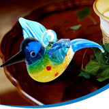 Maxbell Bird Figurine Collection Tabletop Ornament for Fireplace Living Room Cabinet Style D