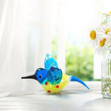 Maxbell Bird Figurine Collection Tabletop Ornament for Fireplace Living Room Cabinet Style D