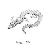 Maxbell 3D Dragon Toy Good Luck Ornament Wealth Dragon Statue for Bedroom Desk Table 20cm