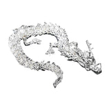 Maxbell 3D Dragon Toy Good Luck Ornament Wealth Dragon Statue for Bedroom Desk Table 20cm