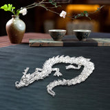 Maxbell 3D Dragon Toy Good Luck Ornament Wealth Dragon Statue for Bedroom Desk Table 20cm