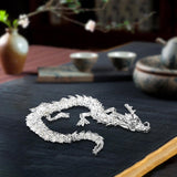 Maxbell 3D Dragon Toy Good Luck Ornament Wealth Dragon Statue for Bedroom Desk Table 20cm