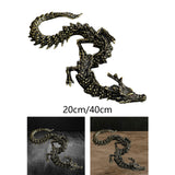 Maxbell Tea Pet Gift Desk Office Dragon Statue for Tea Table Home Office Living Room 40cm
