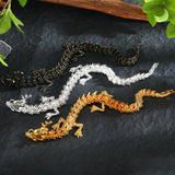 Maxbell Tea Pet Gift Desk Office Dragon Statue for Tea Table Home Office Living Room 40cm