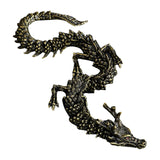Maxbell Tea Pet Gift Desk Office Dragon Statue for Tea Table Home Office Living Room 40cm