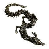 Maxbell Tea Pet Gift Desk Office Dragon Statue for Tea Table Home Office Living Room 40cm