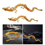 Maxbell Dragon Statue Table Centerpiece Movable Spring Festival for Good Lucky Gifts 40cm