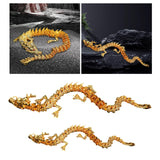 Maxbell Dragon Statue Table Centerpiece Movable Spring Festival for Good Lucky Gifts 40cm