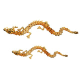 Maxbell Dragon Statue Table Centerpiece Movable Spring Festival for Good Lucky Gifts 40cm