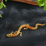 Maxbell Dragon Statue Table Centerpiece Movable Spring Festival for Good Lucky Gifts 40cm