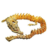 Maxbell Dragon Statue Table Centerpiece Movable Spring Festival for Good Lucky Gifts 20cm