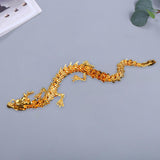 Maxbell Dragon Statue Table Centerpiece Movable Spring Festival for Good Lucky Gifts 20cm