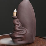 Maxbell Backflow Incense Burner Creative Buddha Statue for Relaxation Bedroom Office