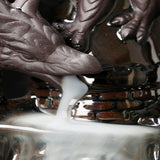 Maxbell Backflow Incense Burner Dragon Room Decor for Living Room Desktop Relaxation