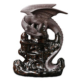 Maxbell Backflow Incense Burner Dragon Room Decor for Living Room Desktop Relaxation