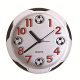 Maxbell Alarm Clock Small Creative Desk Clock for Shelf Bedside Home Decoration Basketball