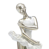 Maxbell Ballerina Figurine Ballet Dancer Figurine for Living Room Cabinet Home Decor Style A