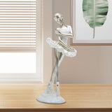 Maxbell Ballerina Figurine Ballet Dancer Figurine for Living Room Cabinet Home Decor Style A