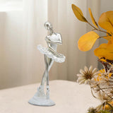 Maxbell Ballerina Figurine Ballet Dancer Figurine for Living Room Cabinet Home Decor Style A