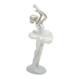 Maxbell Ballerina Figurine Ballet Dancer Figurine for Living Room Cabinet Home Decor Style B