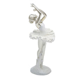 Maxbell Ballerina Figurine Ballet Dancer Figurine for Living Room Cabinet Home Decor Style B