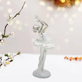 Maxbell Ballerina Figurine Ballet Dancer Figurine for Living Room Cabinet Home Decor Style B