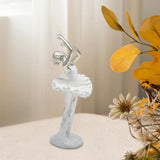 Maxbell Ballerina Figurine Ballet Dancer Figurine for Living Room Cabinet Home Decor Style B