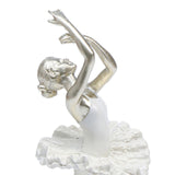 Maxbell Ballerina Figurine Ballet Dancer Figurine for Living Room Cabinet Home Decor Style B