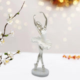 Maxbell Ballerina Figurine Ballet Dancer Figurine for Living Room Cabinet Home Decor Style C