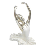 Maxbell Ballerina Figurine Ballet Dancer Figurine for Living Room Cabinet Home Decor Style C