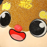 Chinese Dragon Plush Doll Creative Adorable for Living Room Restaurant Party Gold