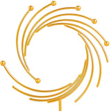 Maxbell Metal Abstract Statue Figurine Table Decoration Decorative for Cafe Bar