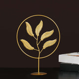 Maxbell Metal Abstract Statue Figurine Table Decoration Decorative for Cafe Bar