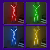 Maxbell RGB Table Lamp Ambient Light Bar Desk Lamp for Office Multifunctional Modern