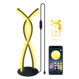 Maxbell Smart RGB Table Lamp Ambient Lighting Desk Decoration for Living Room Modern