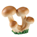 Maxbell 9Pcs Mini Mushrooms Figurines Miniature Garden Ornaments for Cake Decoration