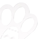 Maxbell Easter Bunny Footprint Stencil Easter Eggs Painting Stencil for Party Garden