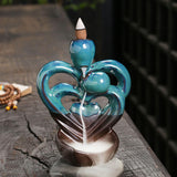 Maxbell Backflow Incense Burner Collection Love Heart Statue for Living Room Bedroom