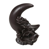 Maxbell Backflow Incense Burner Gift Table Centerpiece for Spa Table Living Room Black