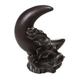 Maxbell Backflow Incense Burner Gift Table Centerpiece for Spa Table Living Room Black
