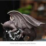 Maxbell Backflow Incense Burner Dragon Waterfall Incense Burner for Table Meditation
