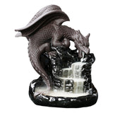 Maxbell Backflow Incense Burner Dragon Waterfall Incense Burner for Table Meditation