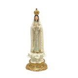 Maxbell Our Lady of Fatima Figure Resin Chapel Collection Blessed Mary Statue beige