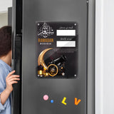 Maxbell Ramadan Advent Calendar Refrigerator Magnet for Home Kitchen Decor Versatile Style A